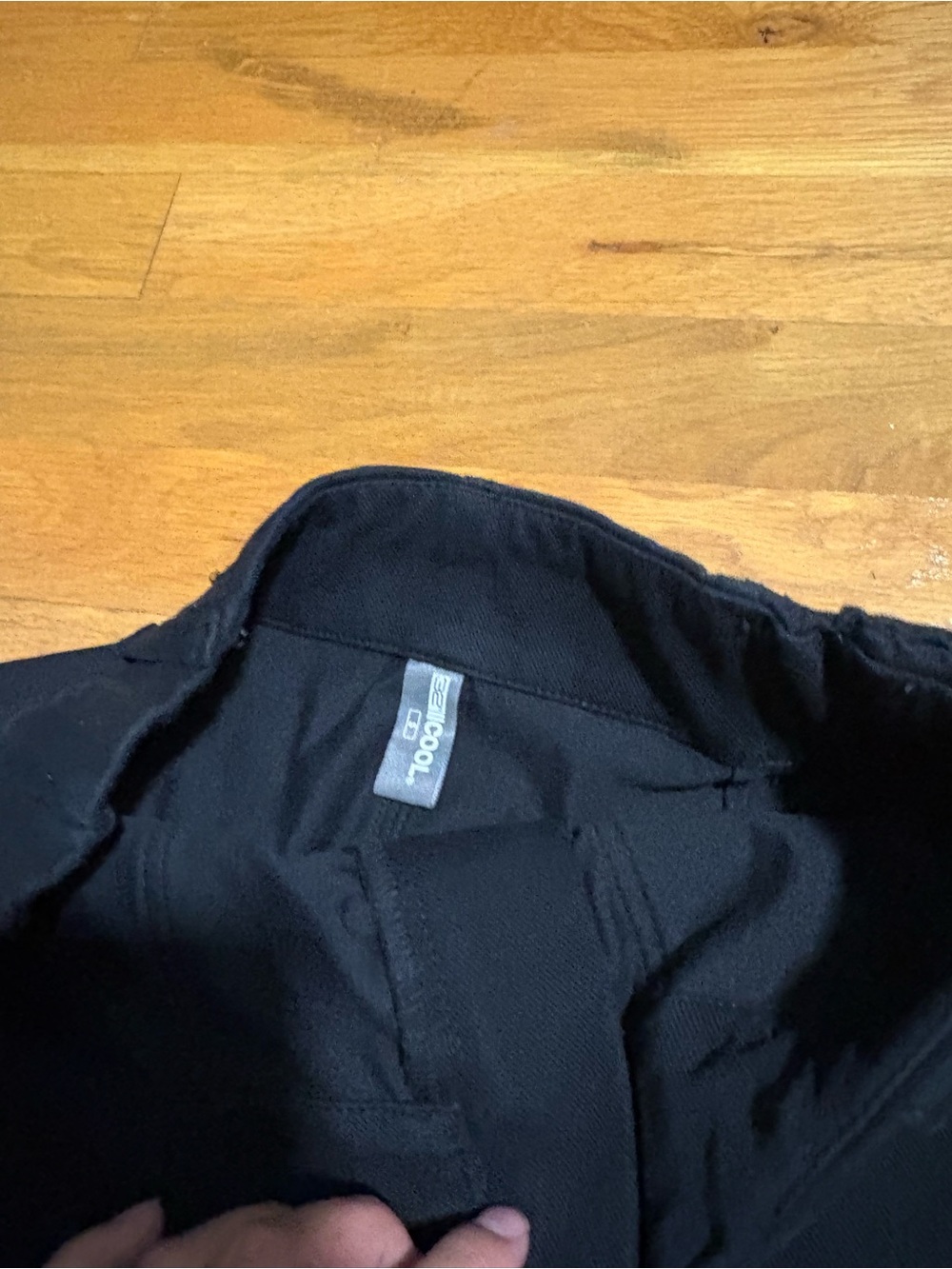 32 Degrees Black Stretch Twill Ankle Length Cropped Pant - Picture 4 of 6